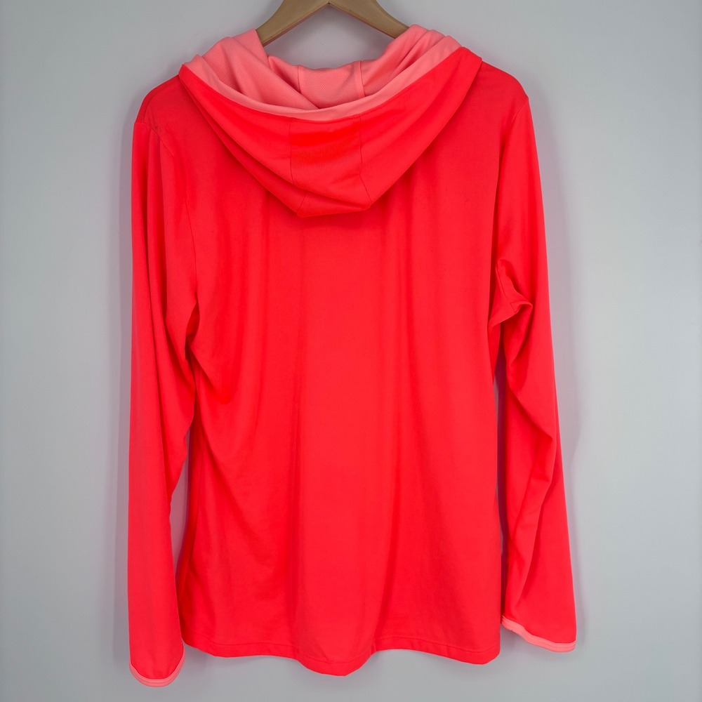 The North Face Reactor Hoodie Womens XL Neon FlashDry Performance Training NEW - Picture 10 of 11